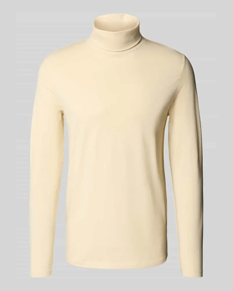Lindbergh Langarmshirt mit Rollkragen Stein