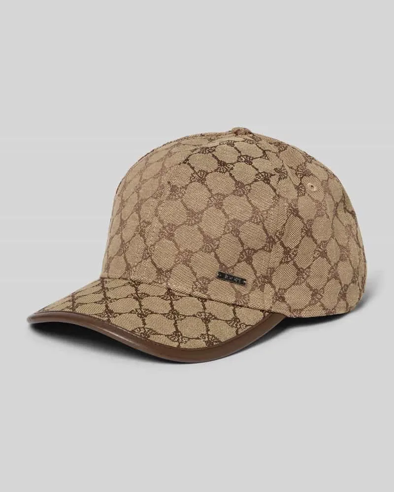 JOOP! Basecap mit Label-Detail Modell 'Favio Hellbraun