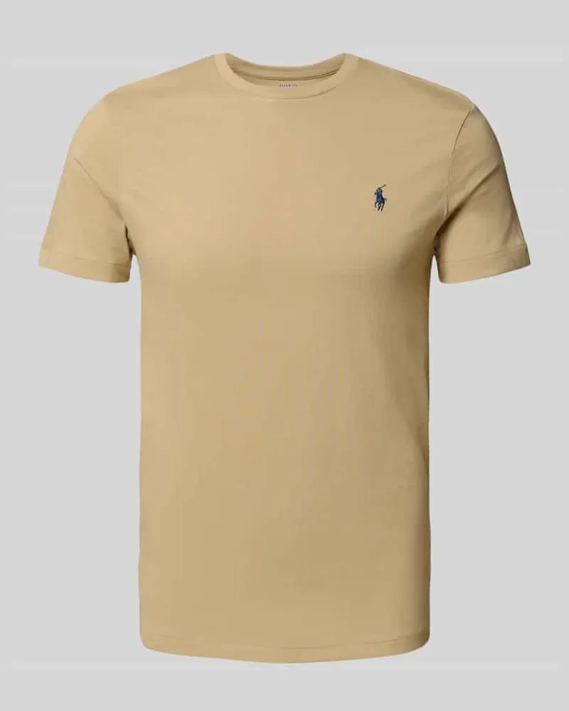 Ralph Lauren Custom Slim Fit T-Shirt mit Label-Stitching 
