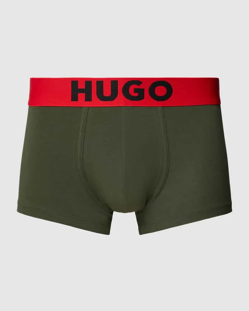 HUGO BOSS Trunks mit elastischem Logo-Bund 