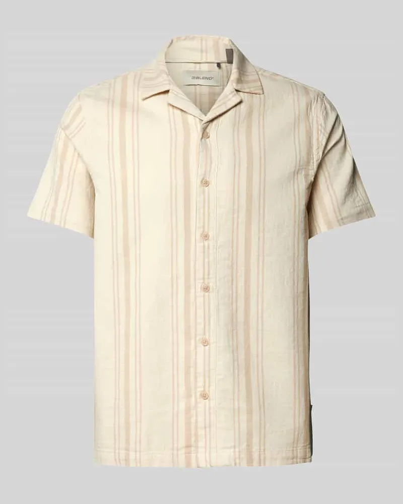 Blend Regular Fit Freizeithemd mit Resortkragen Modell 'ANDREA Khaki