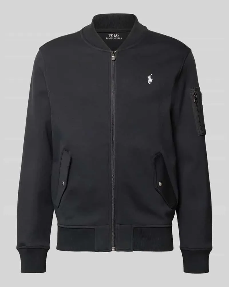 Ralph Lauren Sweatjacke mit Reißverschluss Black