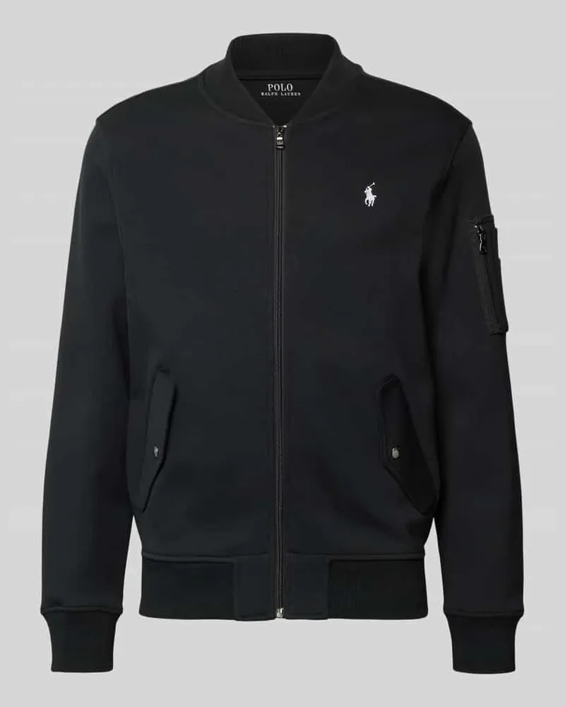 Ralph Lauren Sweatjacke mit Reißverschluss Black