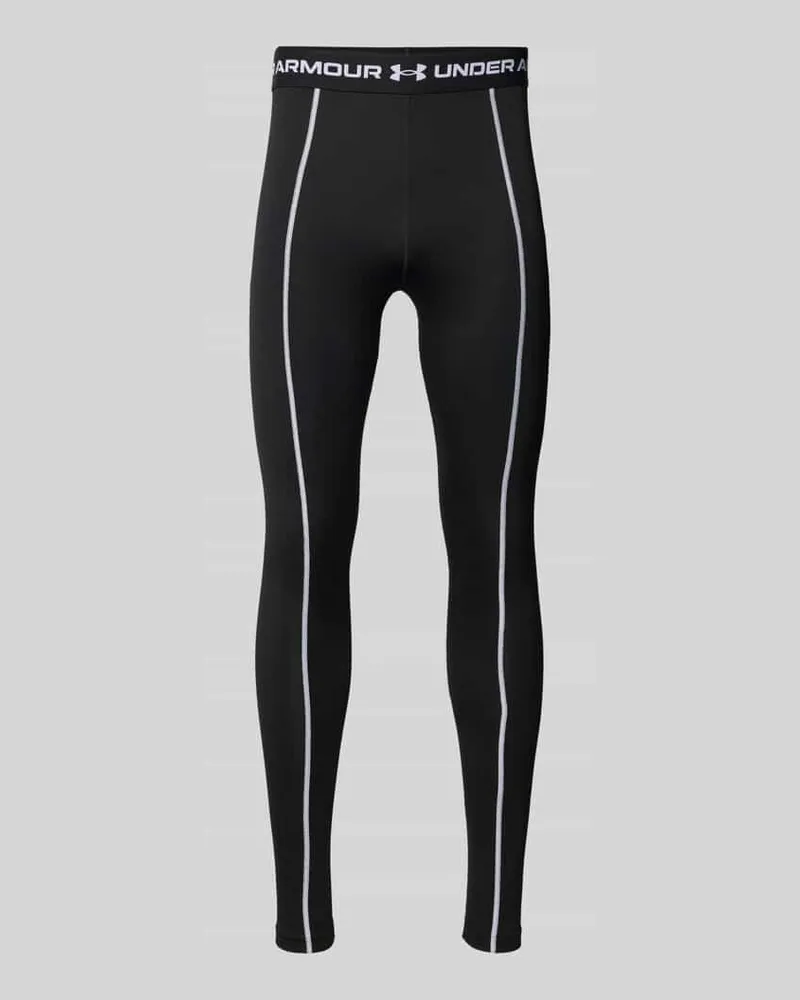 Under Armour Leggings mit elastischem Bund und Label-Details Black