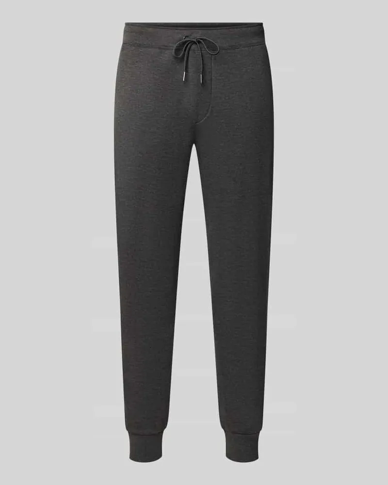 Ralph Lauren Regular Fit Sweathose aus Baumwoll-Mix Dunkelgruen