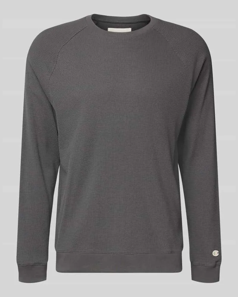 Champion Sweatshirt mit Rundhalsausschnitt Anthrazit