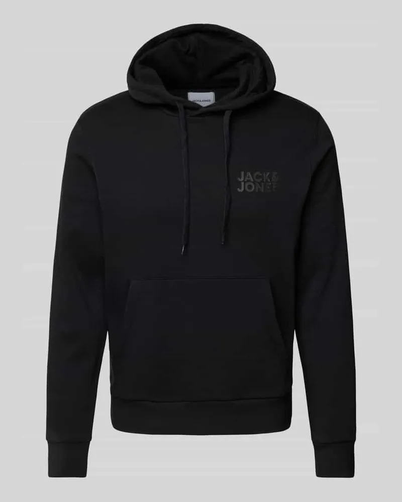 Jack & Jones Hoodie mit Label-Print Modell 'ECORP 