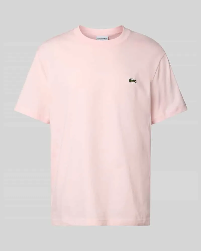 Lacoste Regular Fit T-Shirt aus reiner Baumwolle 