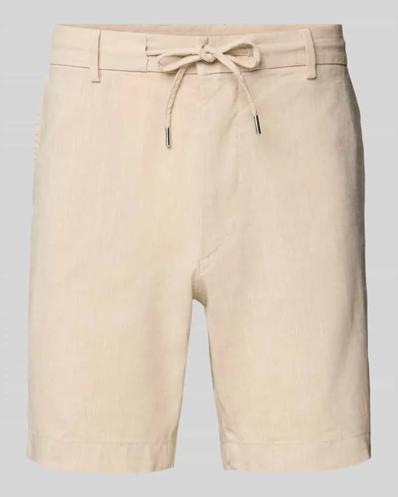 HUGO BOSS Regular Tapered Fit Shorts mit Tunnelzug Modell 'Kane 