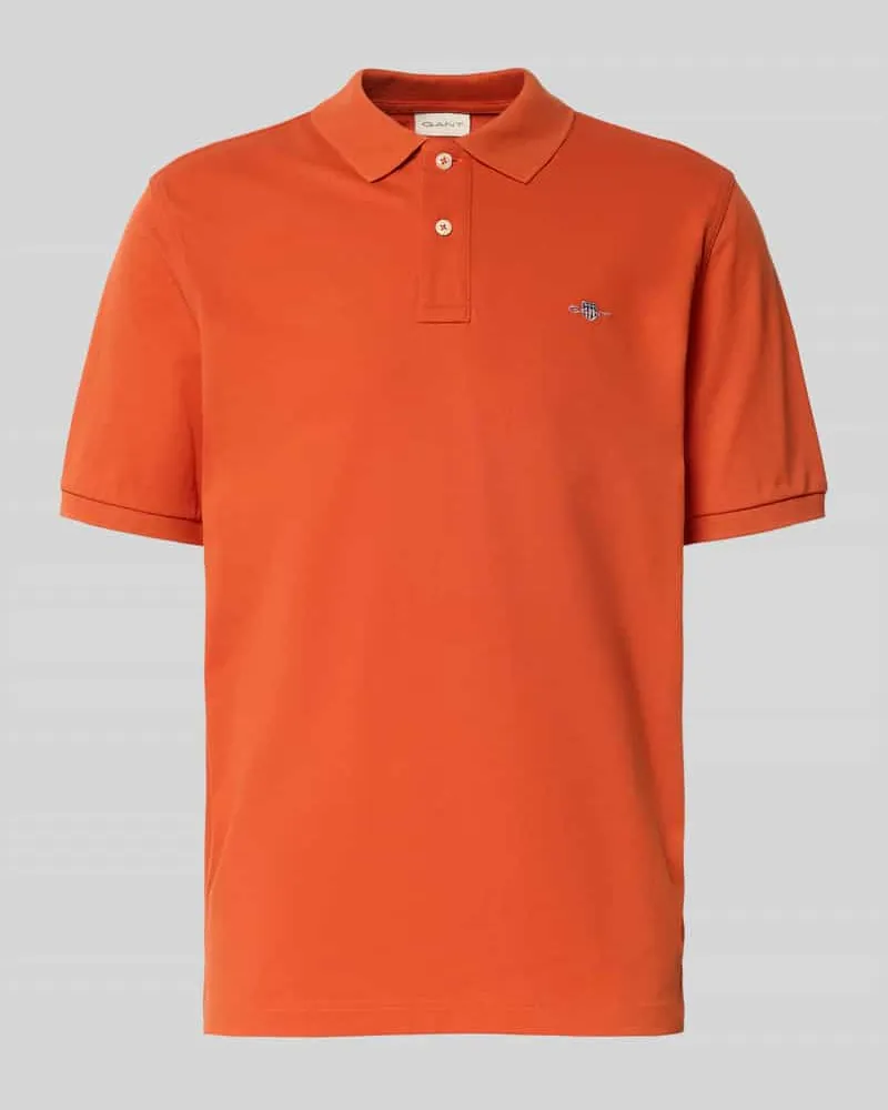Gant Poloshirt mit Label-Stitching 