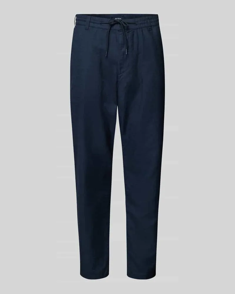 McNeal Stoffhose aus Baumwoll-Leinen-Mix 