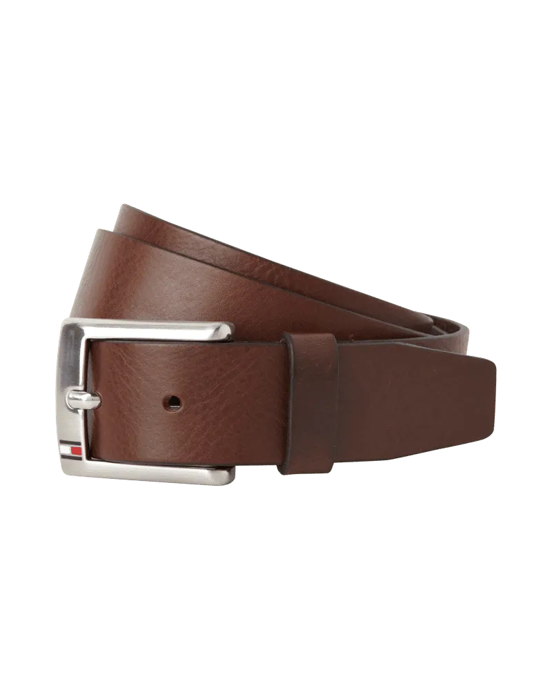 Tommy Hilfiger New Aly Ledergürtel Dunkelbraun