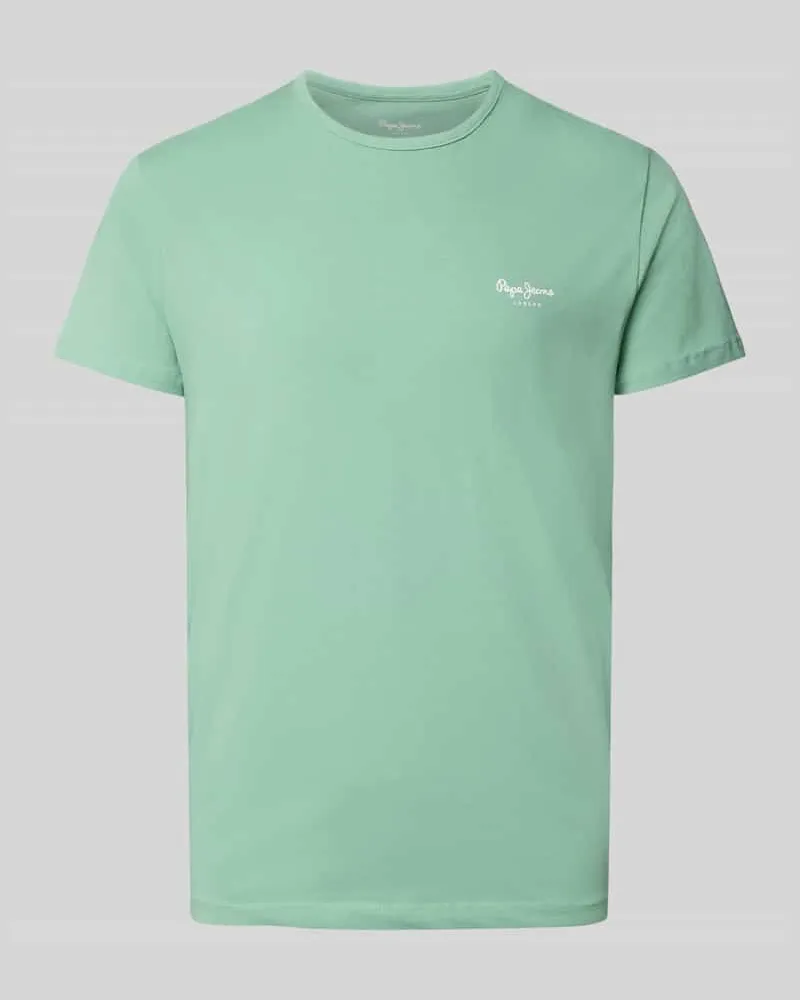 Pepe Jeans Slim Fit T-Shirt aus Baumwoll-Mix 