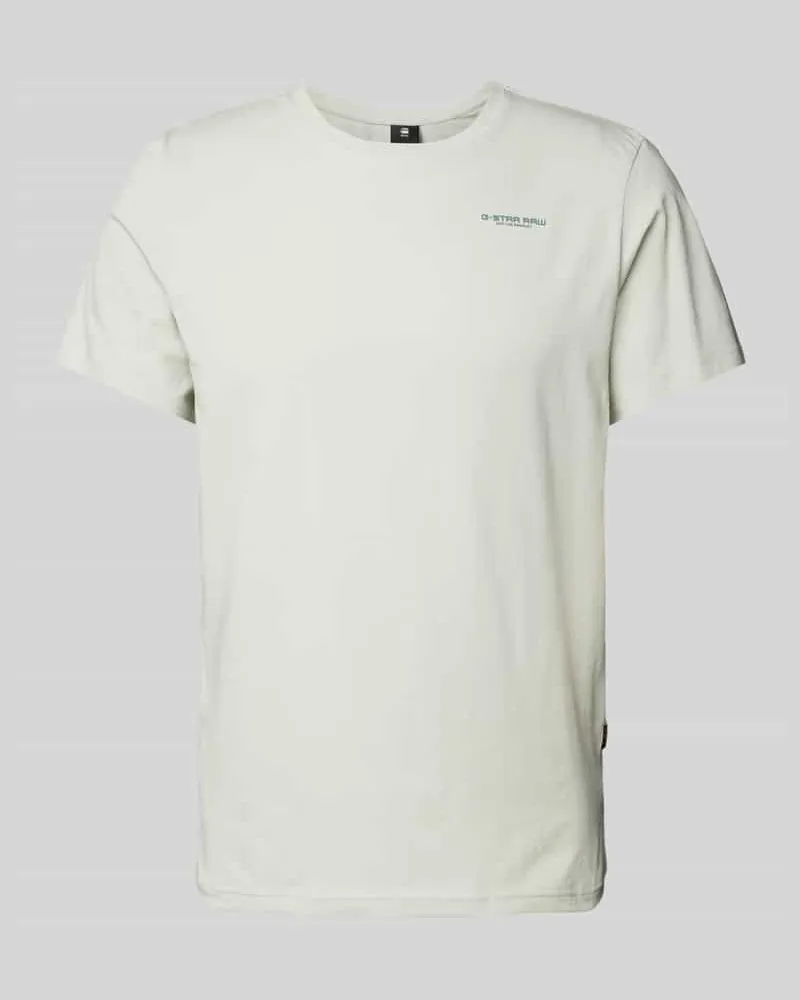G-STAR RAW Slim Fit T-Shirt mit Label-Detail 