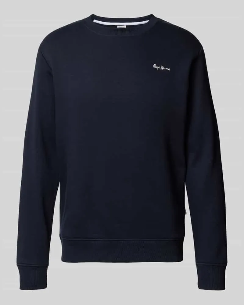 Pepe Jeans Regular Fit Sweatshirt aus Baumwollmix Modell 'MACBETH 