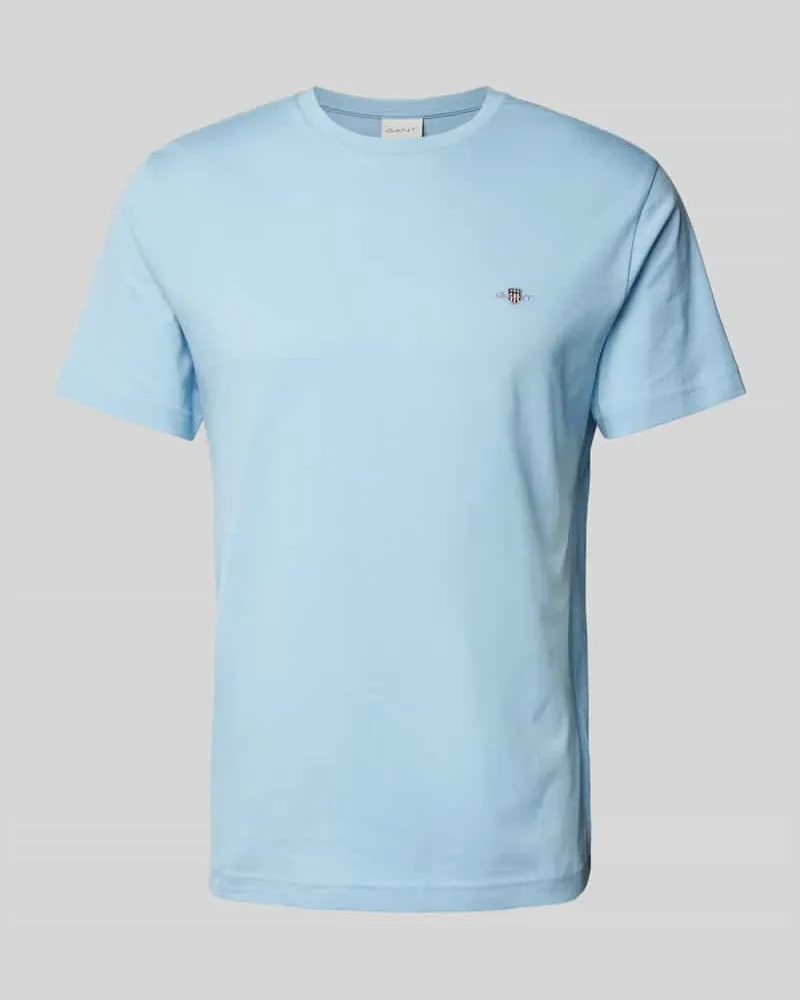 Gant Regular Fit T-Shirt mit Label-Stitching Modell 'SHIELD 