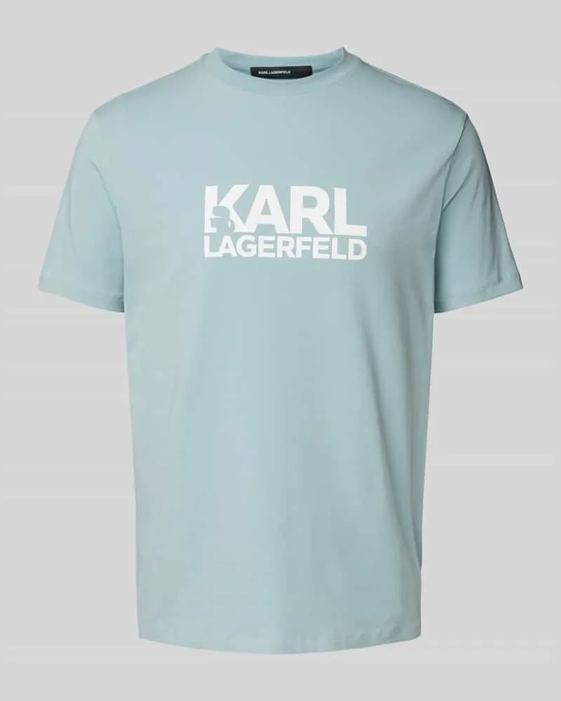 Karl Lagerfeld T-Shirt mit Label-Print 