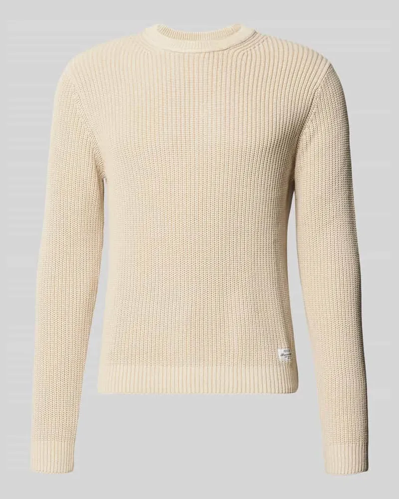 Pepe Jeans Regular Fit Pullover aus reiner Baumwolle Modell 'DORIAN CREW Offwhite