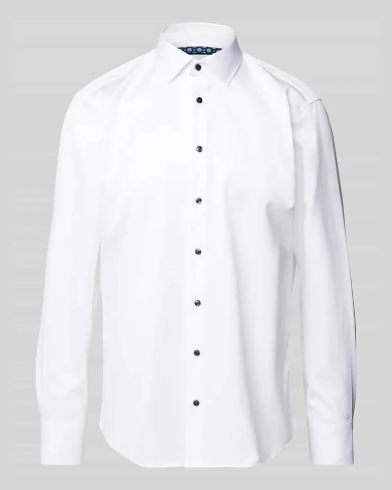 Christian Berg Regular Fit Businesshemd in Premiumqualität Weiss