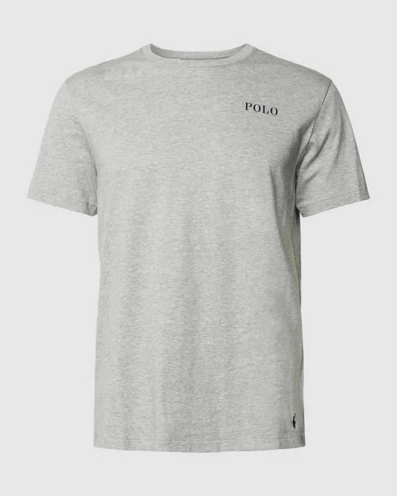 Ralph Lauren T-Shirt mit Label-Print Modell 'LIQUID COTTON 