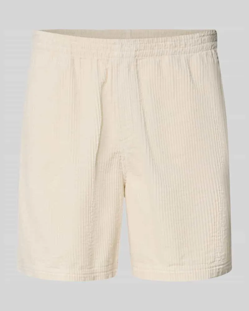 American Vintage Shorts mit elastischem Bund Modell 'PADOW Ecru