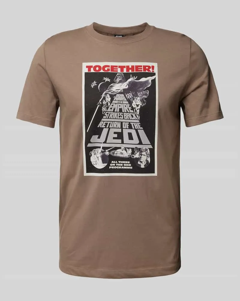 S.Oliver Regular Fit T-Shirt aus Baumwolle mit Starwars®-Print 
