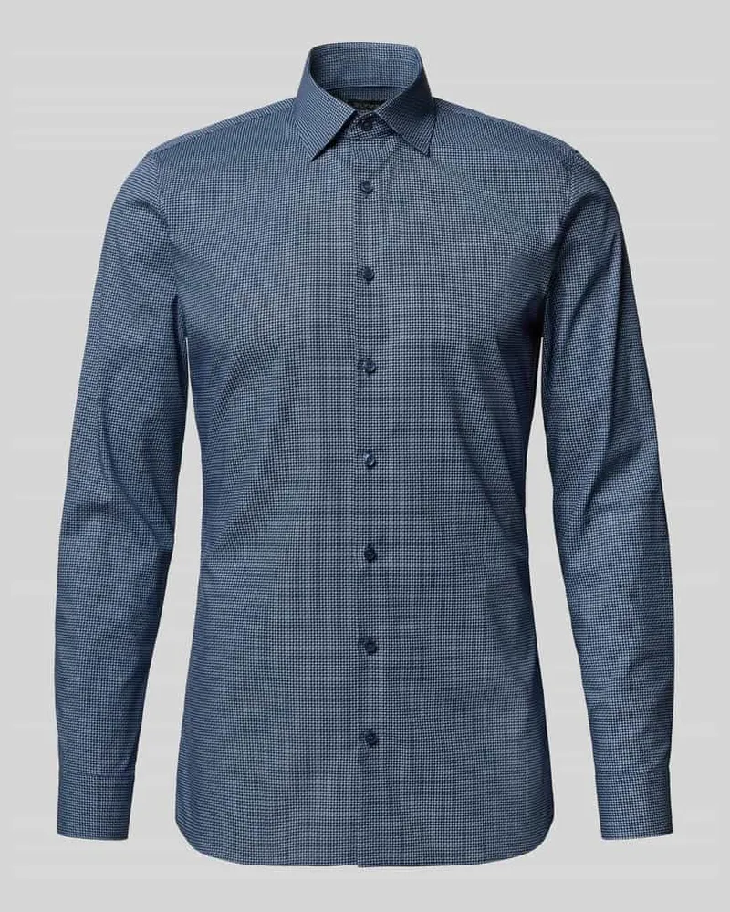 Olymp Super Slim Fit Business-Hemd mit Kentkragen 