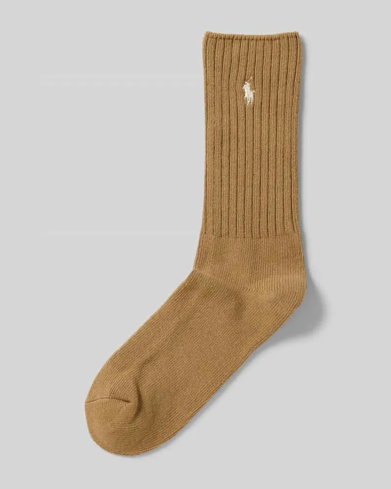 Ralph Lauren Socken mit Label-Stitching Camel