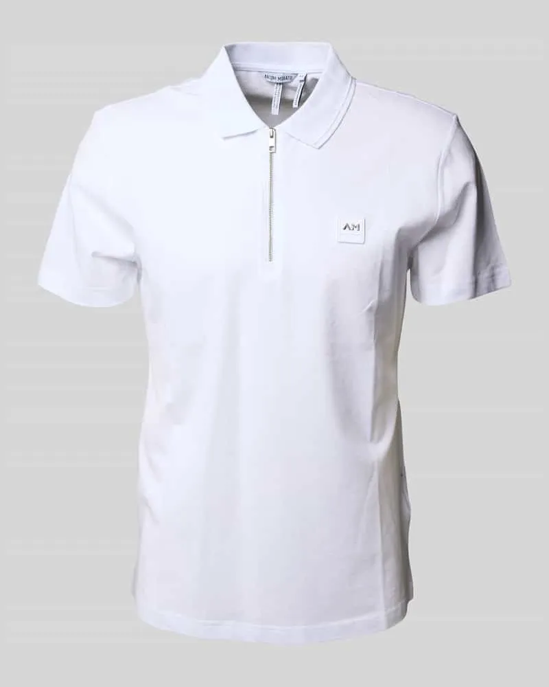 Antony Morato Poloshirt mit Label-Detail Weiss