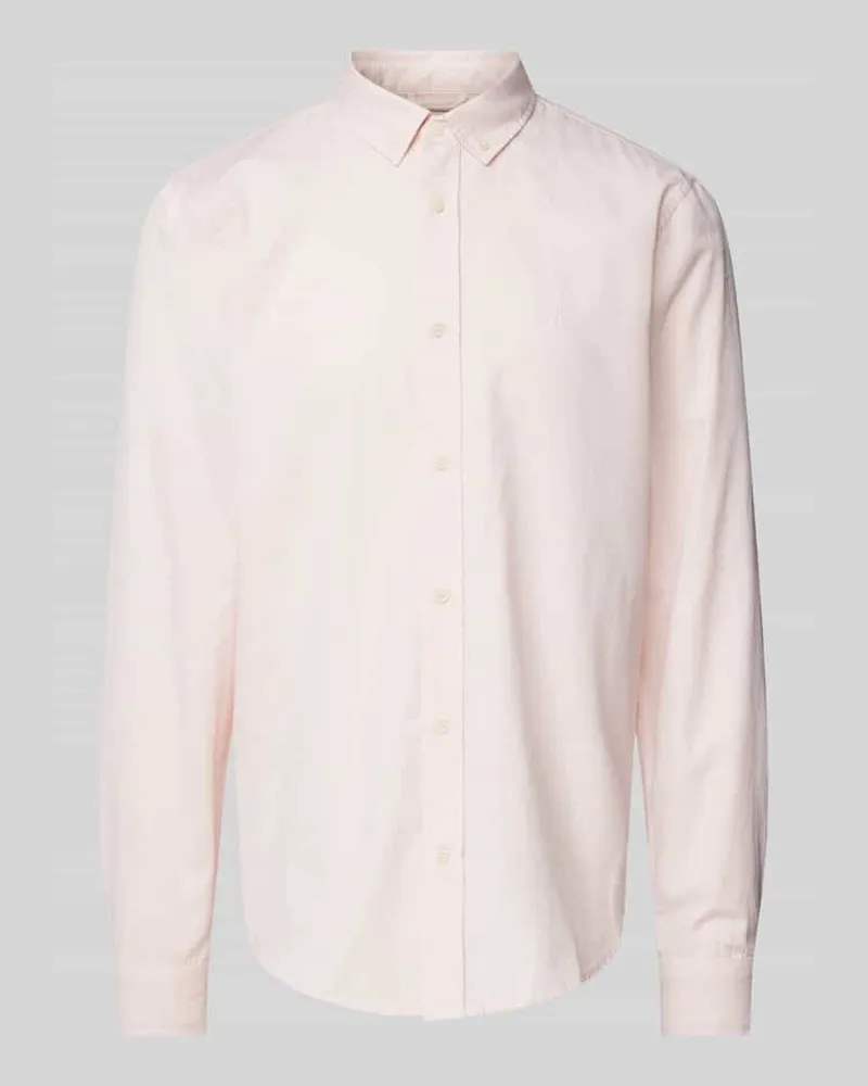 Armedangels Regular Fit Freizeithemd mit Button-Down-Kragen Modell 'QUAASA 