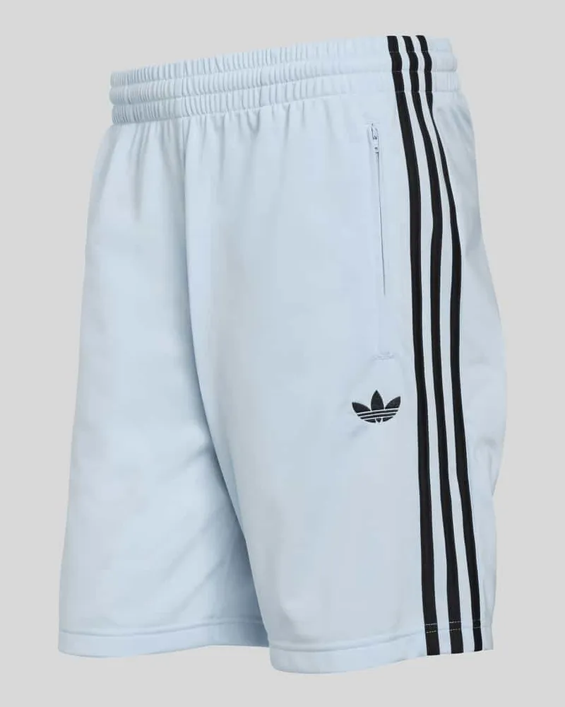 adidas Trainingsshorts mit Logo-Detail Hellblau