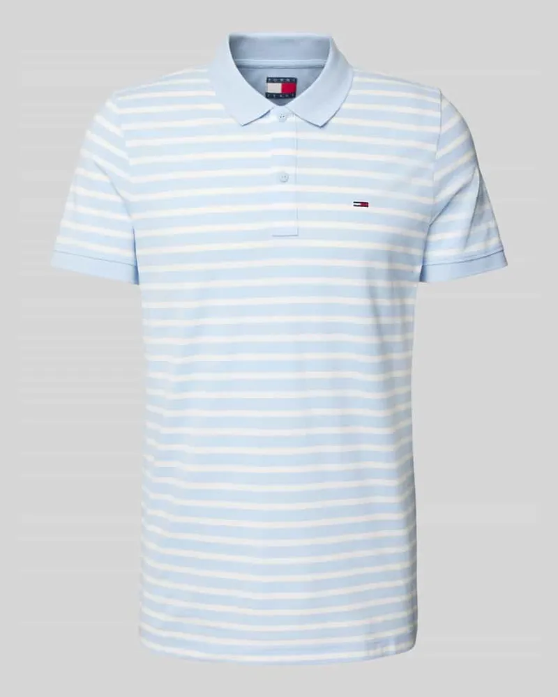 Tommy Hilfiger Regular Fit Poloshirt aus reiner Baumwolle mit Logo-Stitching 