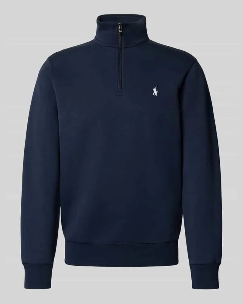 Ralph Lauren Regular Fit Troyer mit Troyer-Kragen Modell 'Double Marine