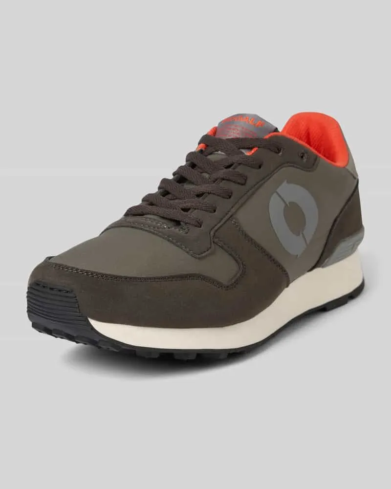 ECOALF Sneaker mit Label-Patch Modell 'UCLAALF Anthrazit