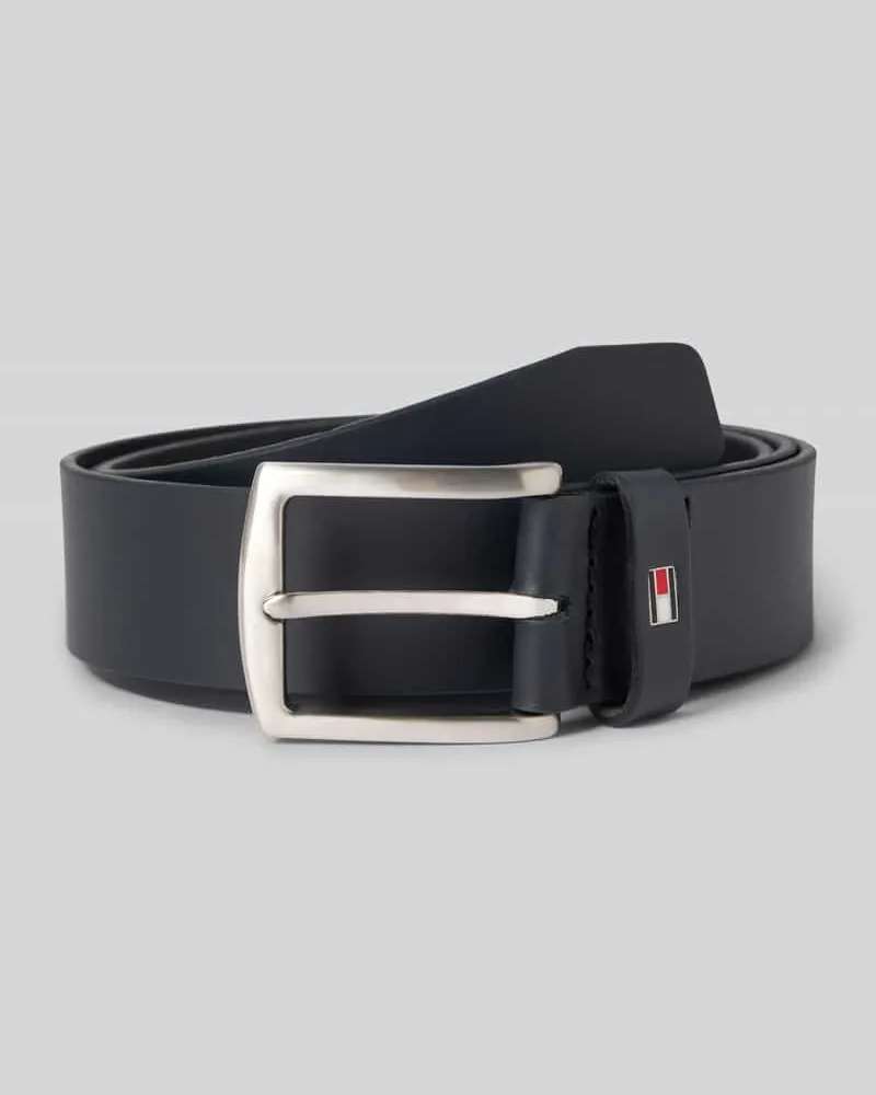Tommy Hilfiger Ledergürtel mit Dornschließe Marine