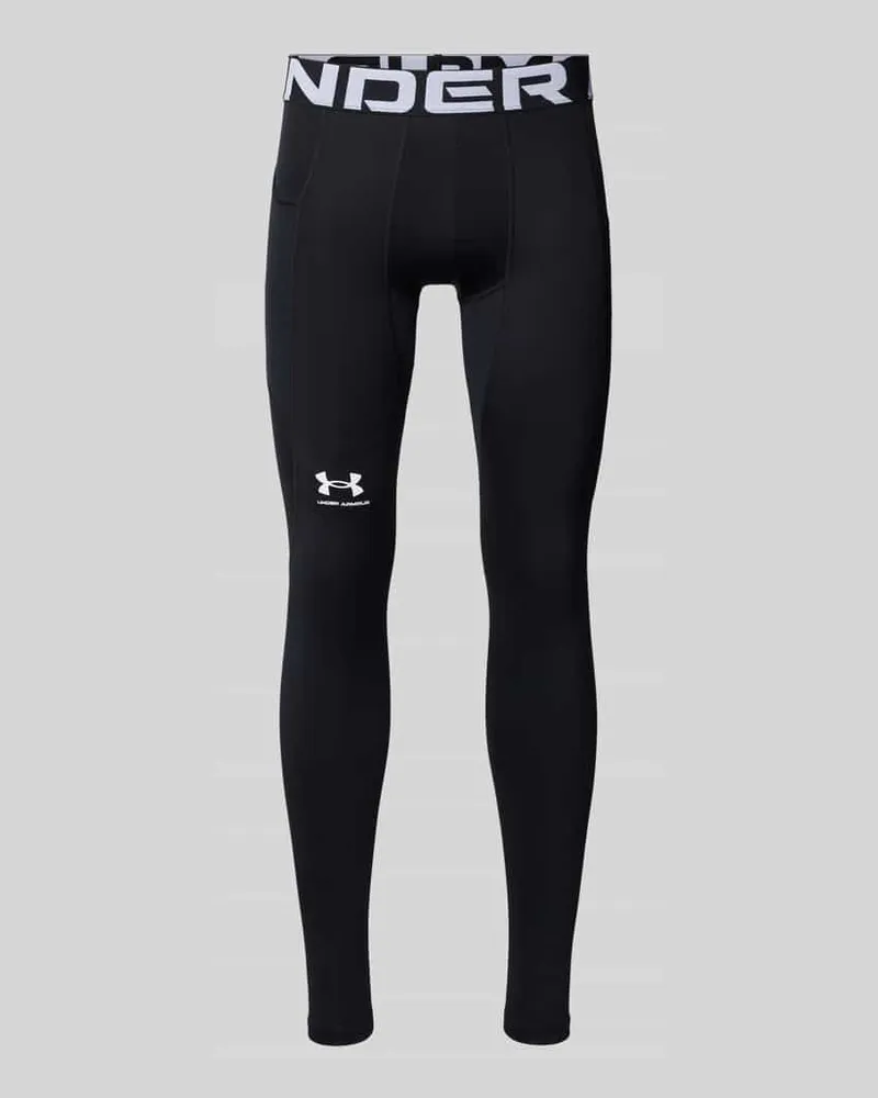 Under Armour Leggings mit elastischem Bund und Logo Black