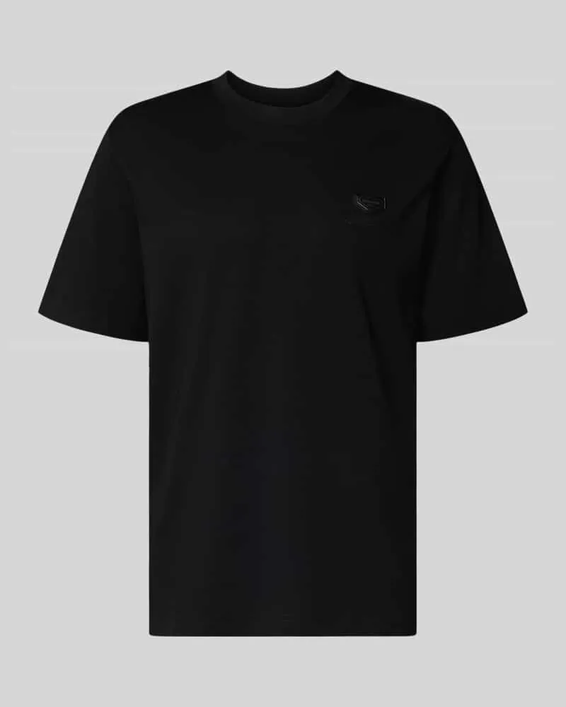 Antony Morato Relaxed Fit T-Shirt aus reiner Baumwolle Black