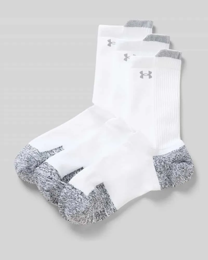 Under Armour Socken mit elastischem Bund im 3er-Pack Weiss
