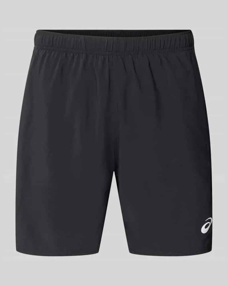 Asics Regular Fit Shorts mit integriertem Slip Modell 'Core Black