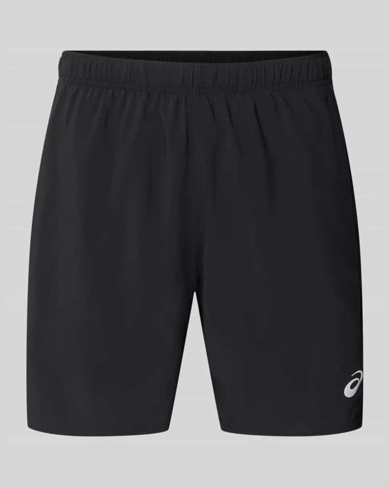 Asics Regular Fit Shorts mit integriertem Slip Modell 'Core Black