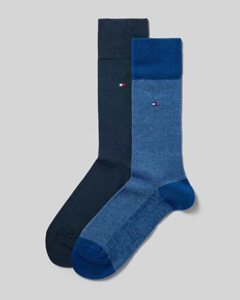 Tommy Hilfiger Socken aus Baumwoll-Mix Royal