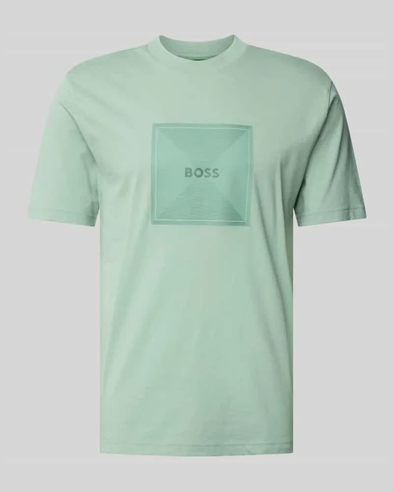 HUGO BOSS T-Shirt mit Rundhalsausschnitt Mint