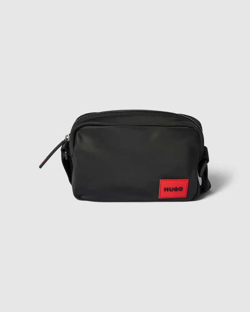HUGO BOSS Umhängetasche mit Label-Patch Modell 'Ethon 