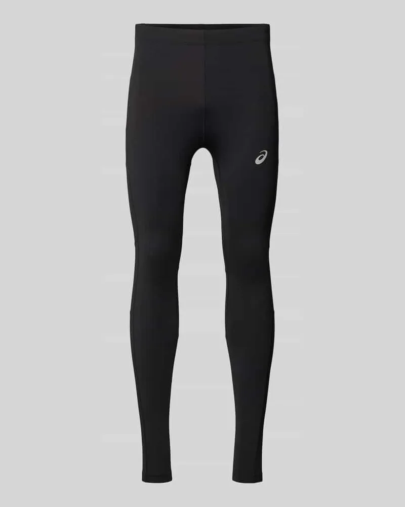 Asics Tights mit elastischem Bund und Logo Black