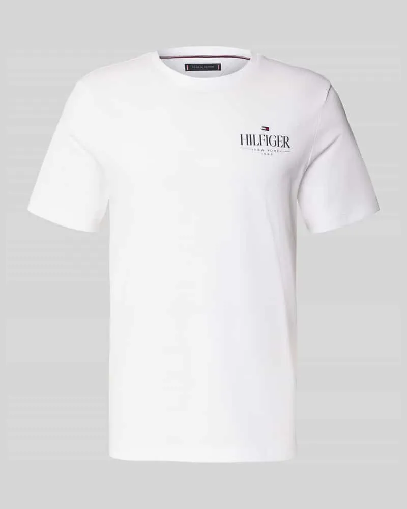 Tommy Hilfiger Regular Fit T-Shirt aus reiner Baumwolle 