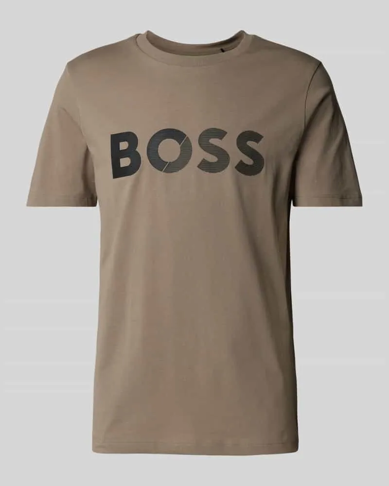 HUGO BOSS T-Shirt mit Label-Print 