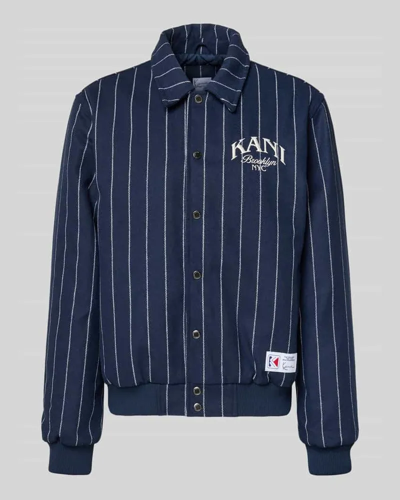 Karl Kani College-Jacke mit Label-Stitching 