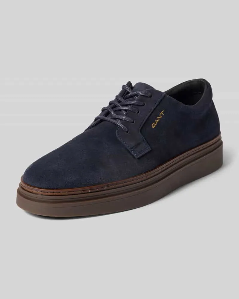 Gant Schnürschuhe aus echtem Leder Modell 'Kinzoon Marine