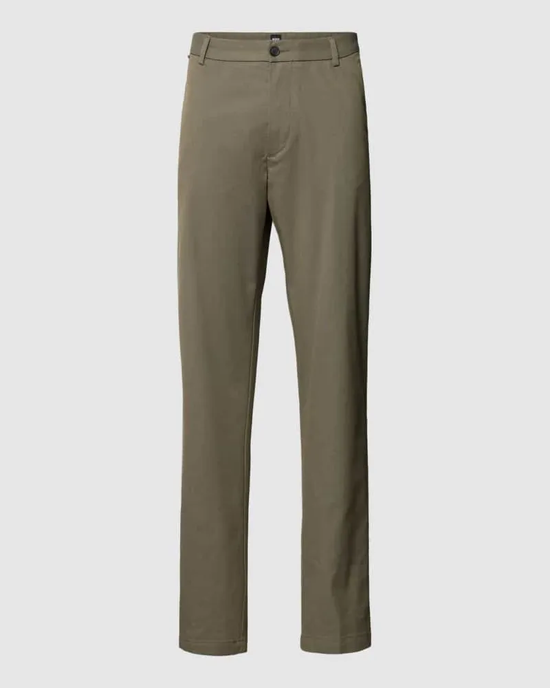 HUGO BOSS Stoffhose mit feinem Allover-Muster Modell 'Kane 
