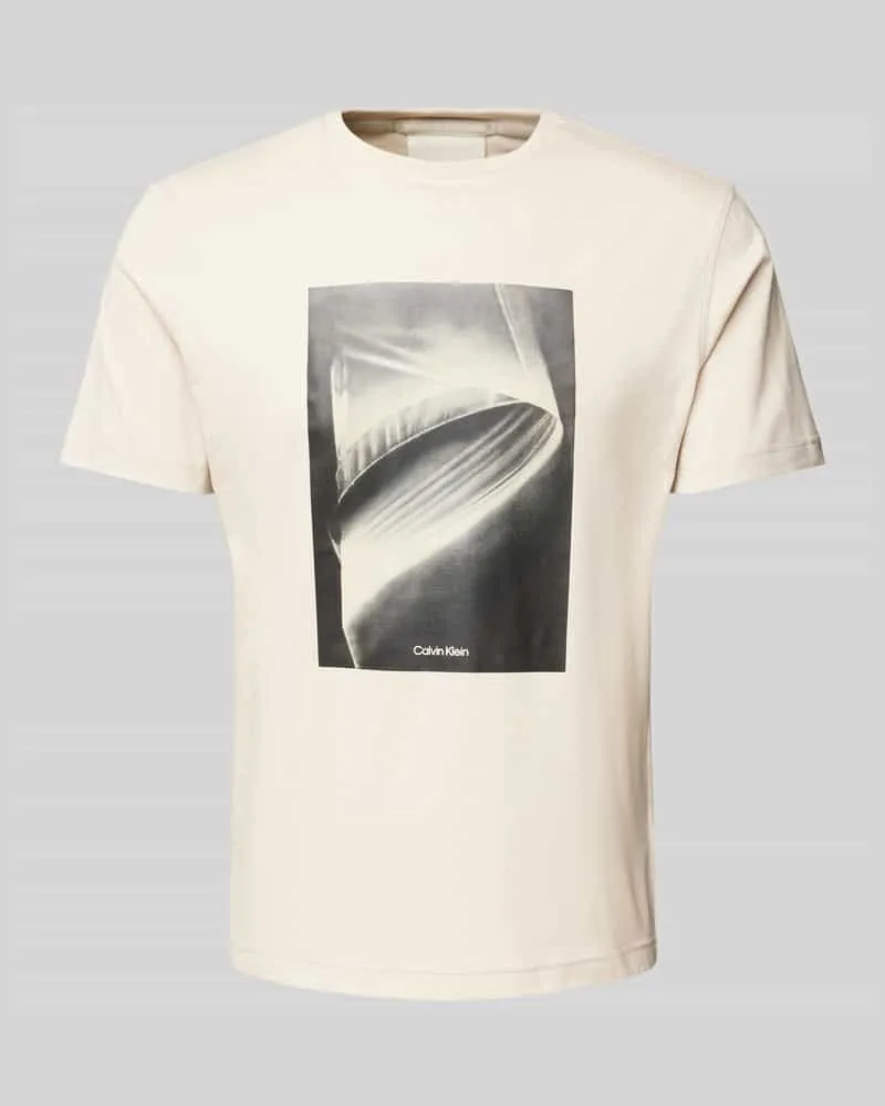Calvin Klein T-Shirt mit Label-Print 